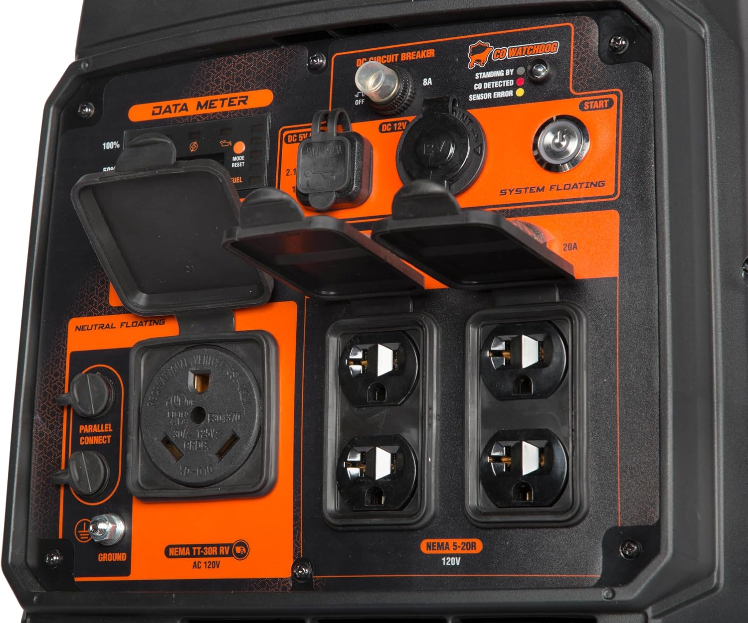 WEN DF480iX Dual Fuel Inverter Generator — 4800W Peak - Image 2