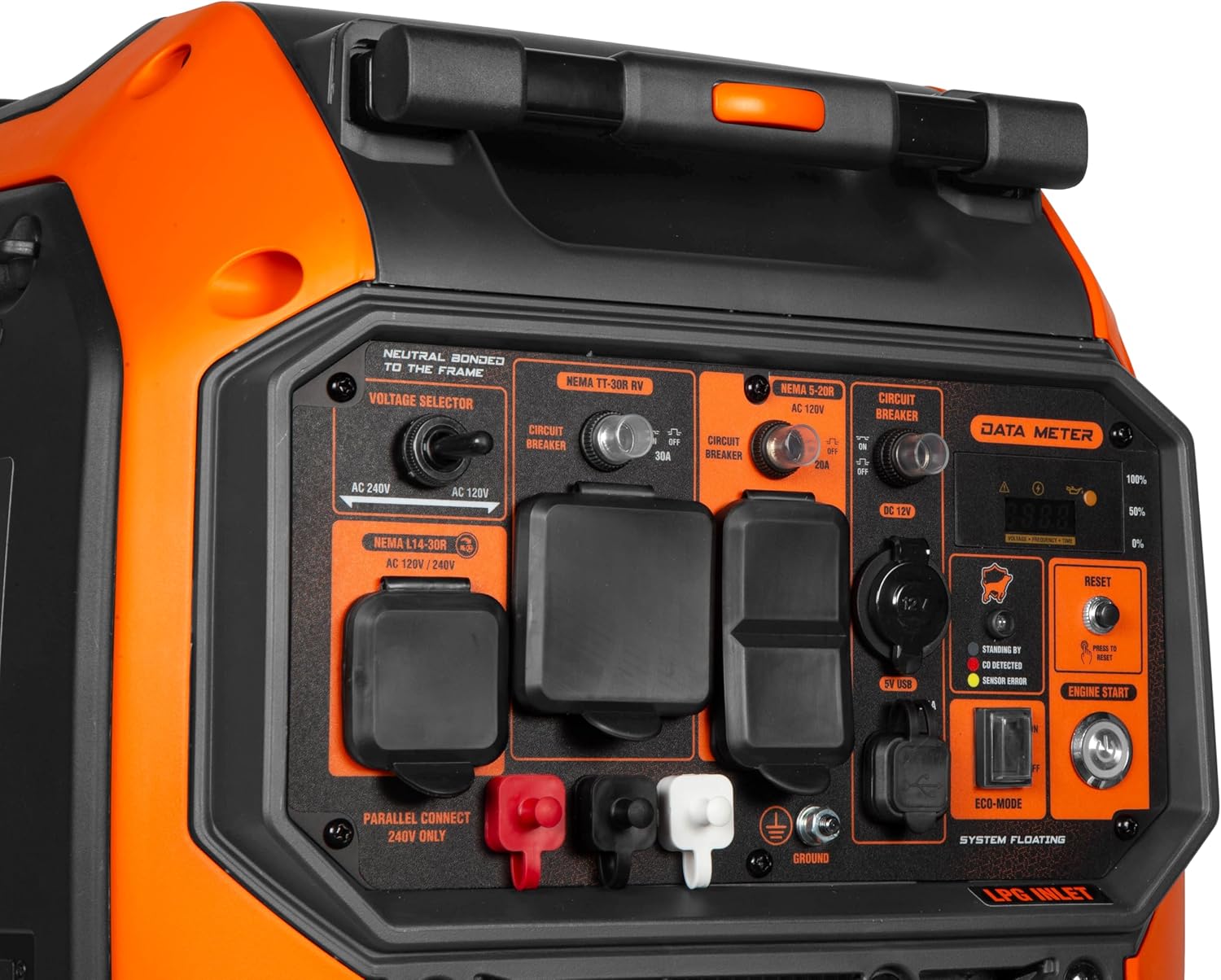 WEN DF680iX Dual Fuel Inverter Generator — 6800W Peak - Image 2
