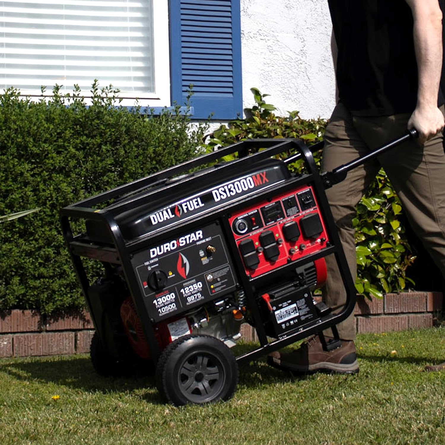 DuroStar DS13000MX Dual Fuel Generator — 13000W Peak - Image 2