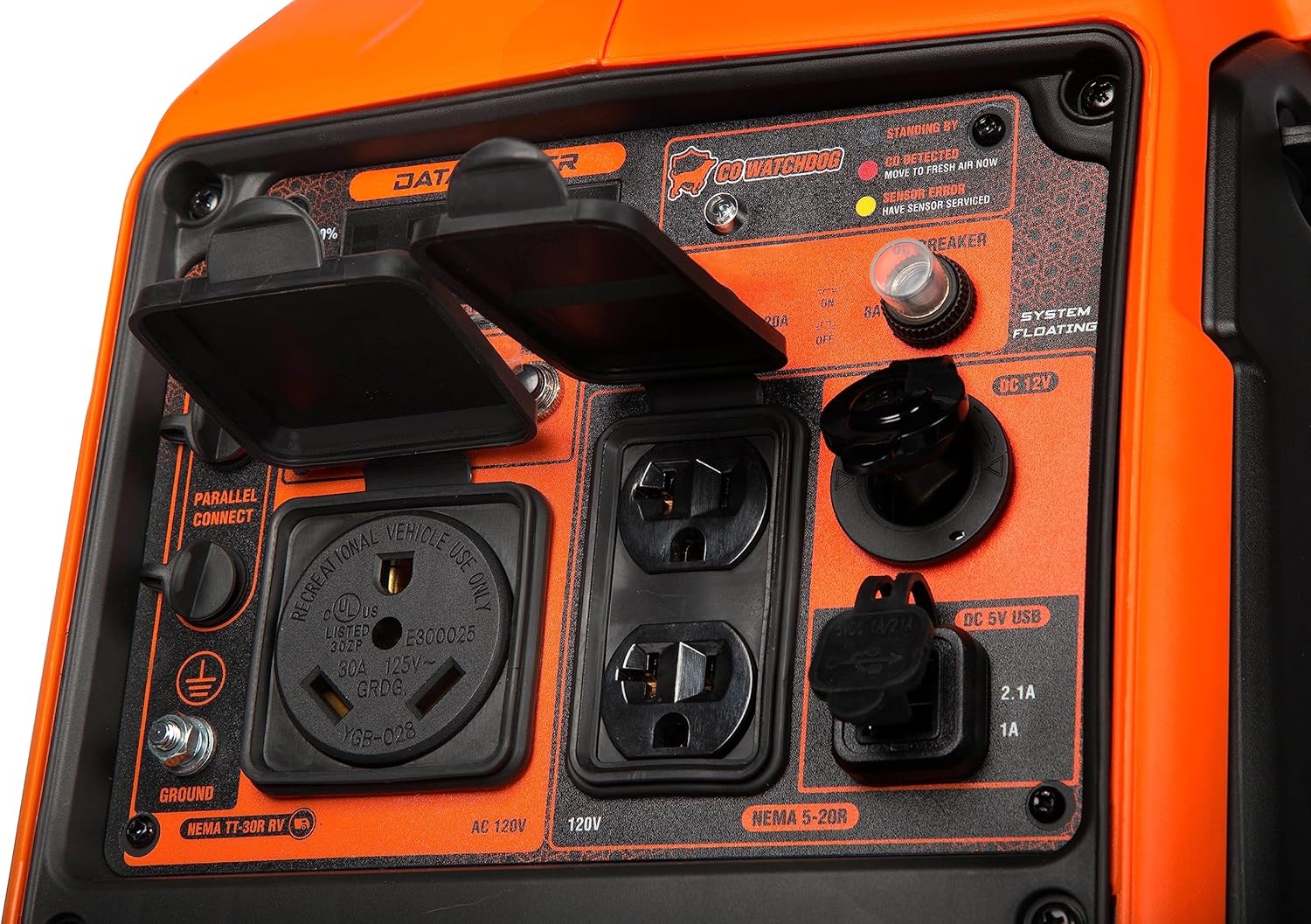 WEN DF360iX Dual Fuel Inverter Generator — 3600W - Image 2