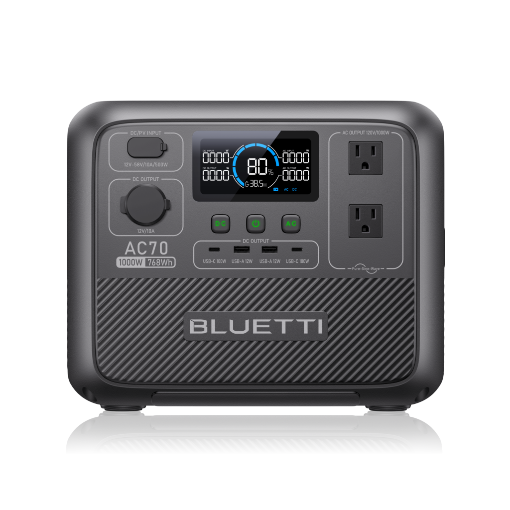 BLUETTI AC70 Portable Power Station