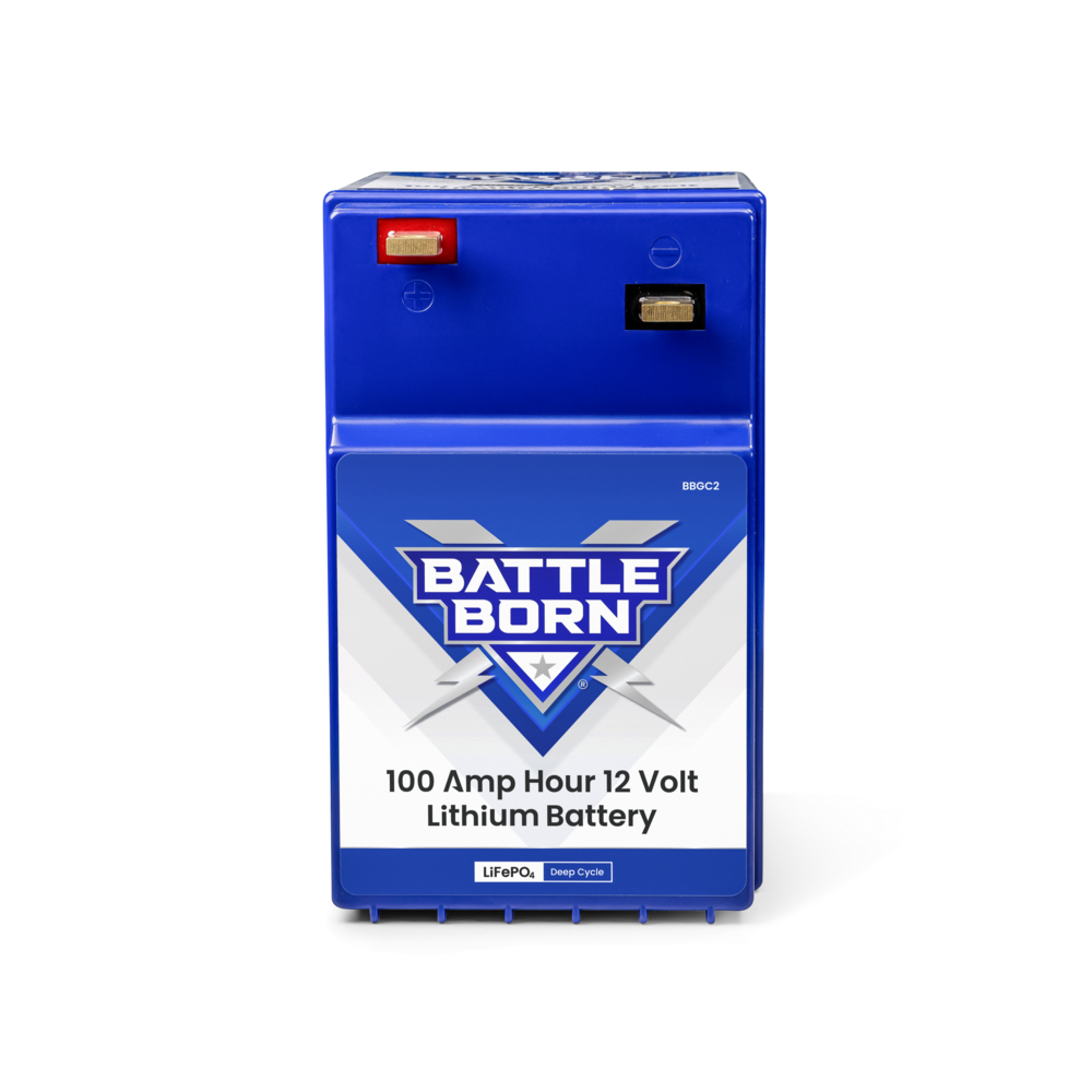 Battle Born BBGC2 100Ah 12V LiFePO4 Deep Cycle Battery
