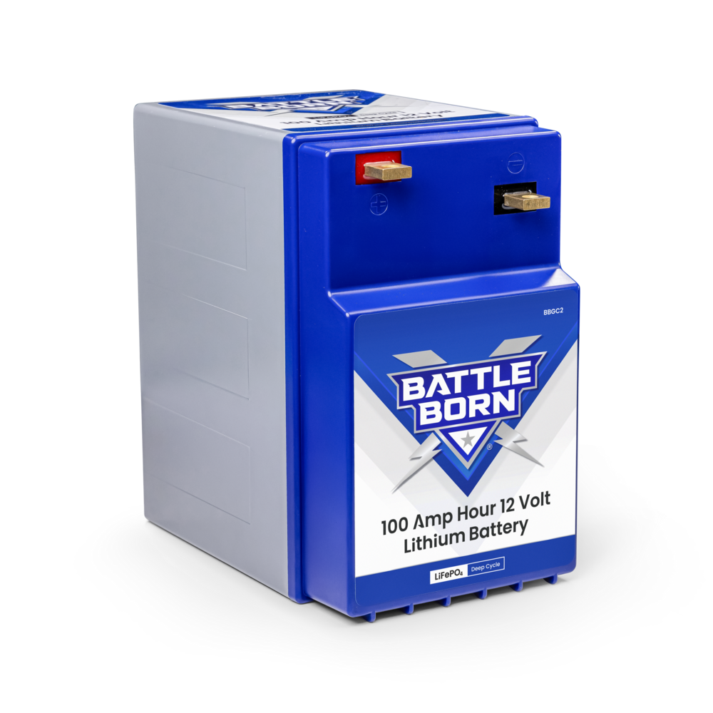 Battle Born BBGC2 100Ah 12V LiFePO4 Deep Cycle Battery - Image 2