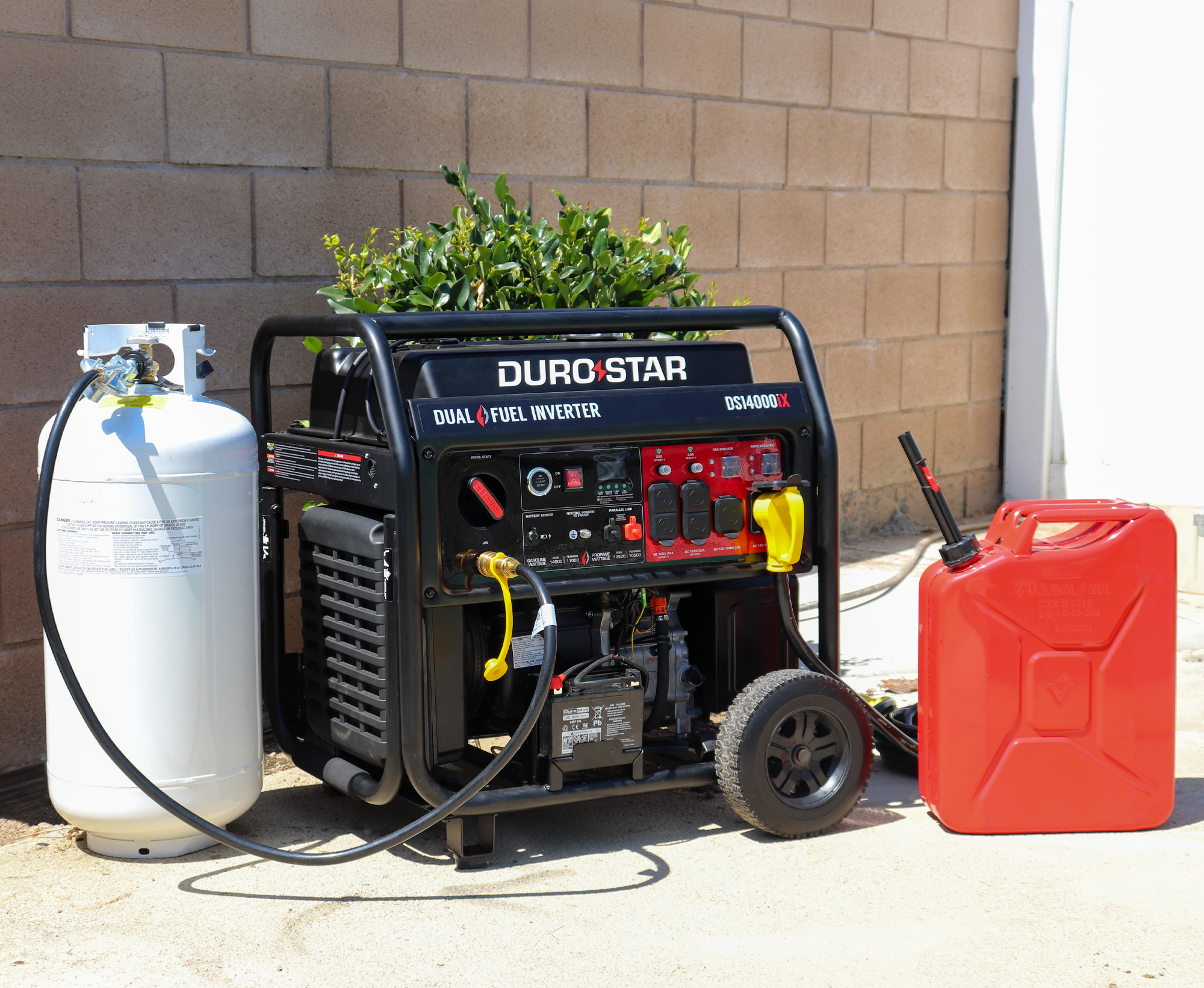 DuroStar DS14000iX Dual-Fuel Inverter Generator — 14,000W Peak (49-State) - Image 2