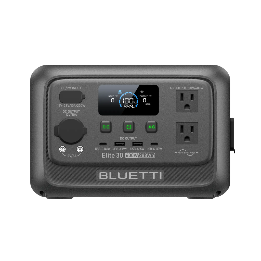 BLUETTI Elite 30 V2 Portable Power Station — 288Wh