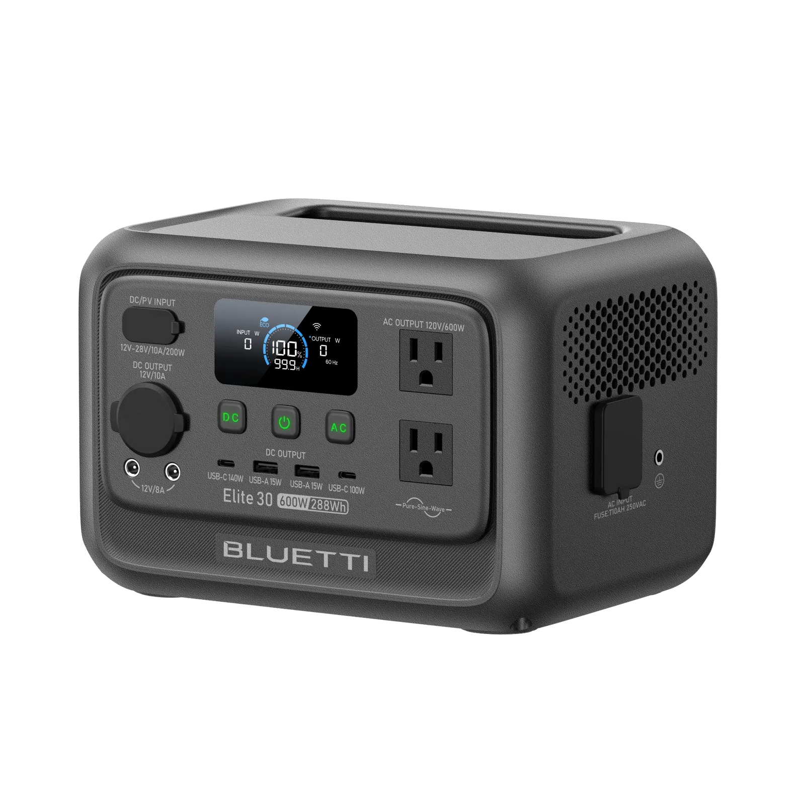 BLUETTI Elite 30 V2 Portable Power Station — 288Wh - Image 2
