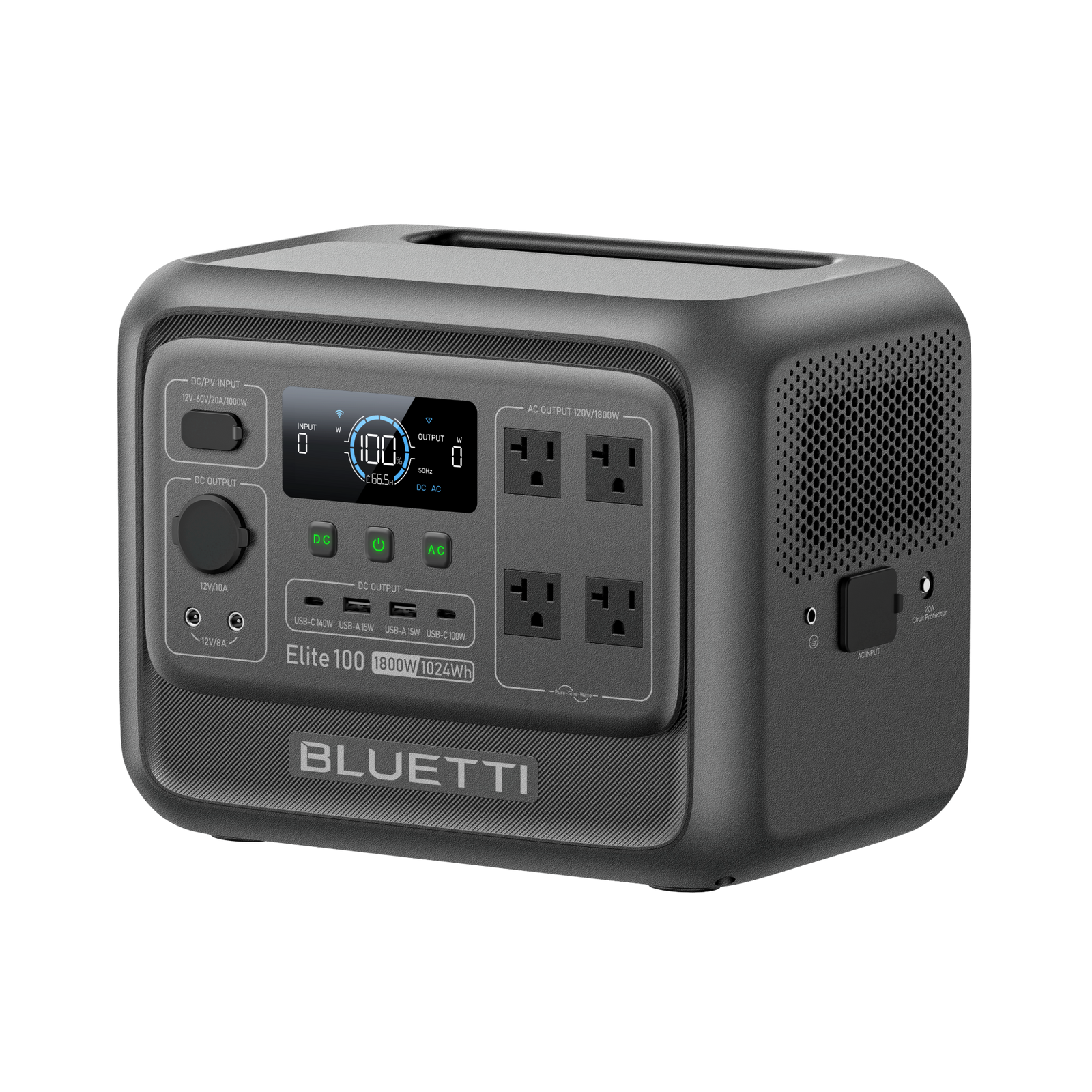BLUETTI Elite 100 V2 Portable Power Station - Image 3