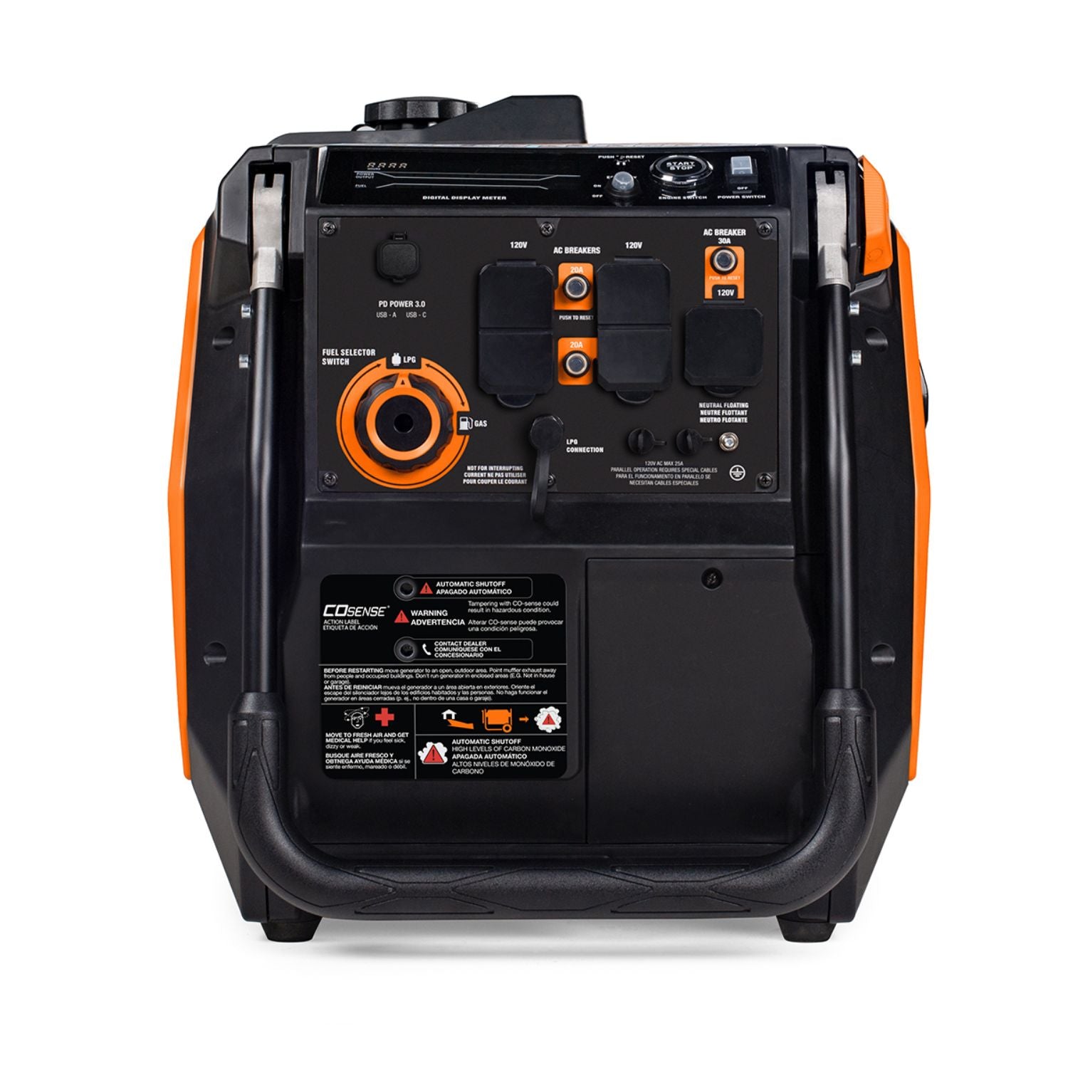 Generac iQ3800 Dual-Fuel Inverter Generator — 3800W Peak (50-State) - Image 2