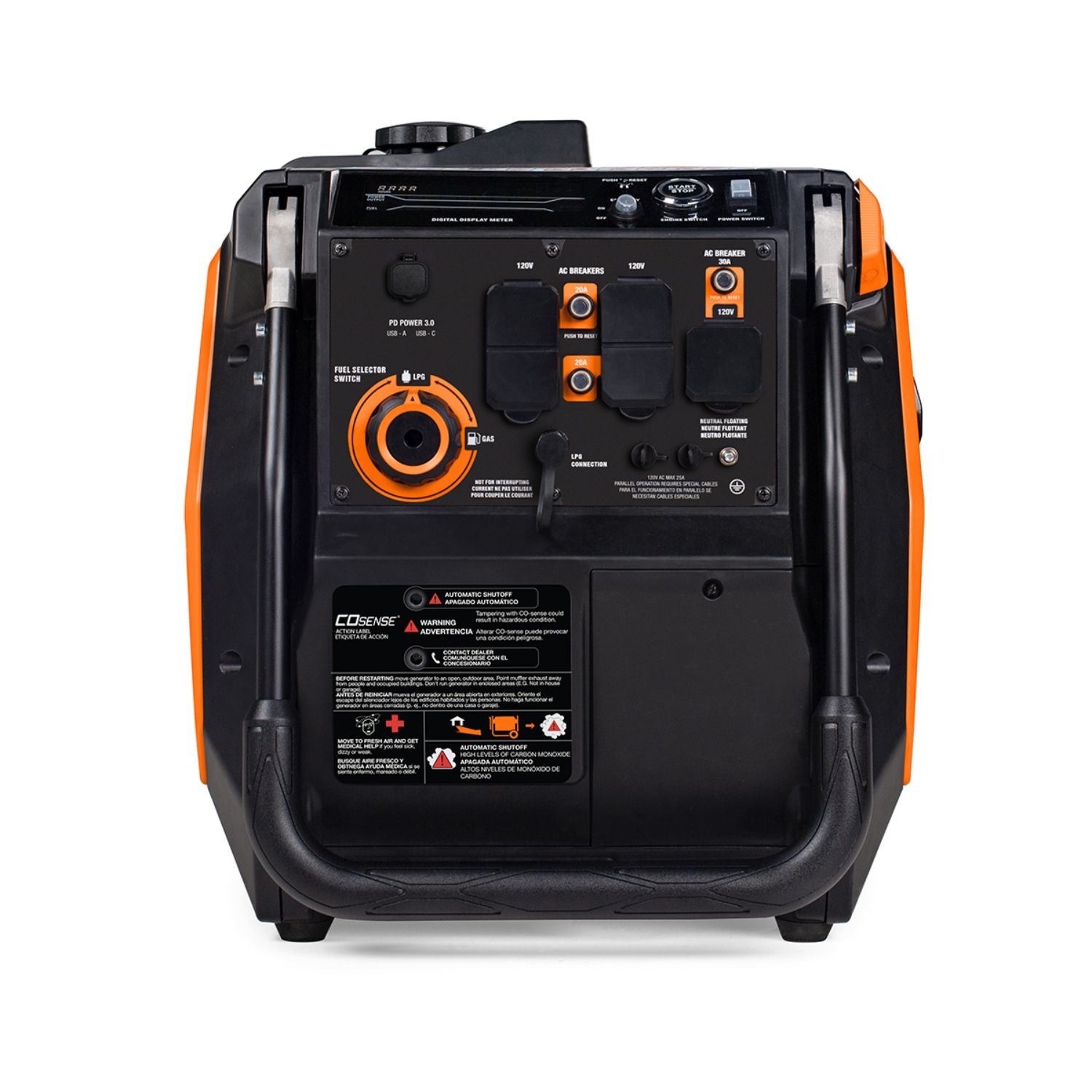 Generac iQ5200 Dual-Fuel Inverter Generator — 5200W Peak (50-State) - Image 2
