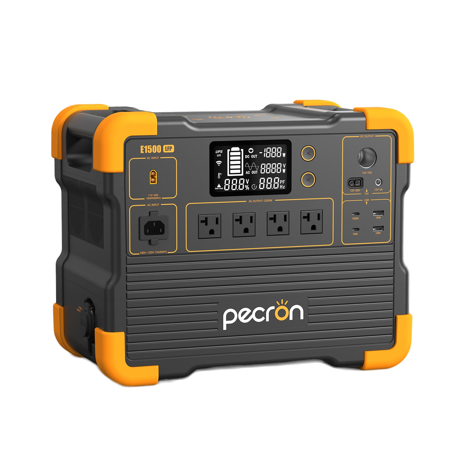 PECRON E1500LFP V3 Portable Power Station and Solar Kits