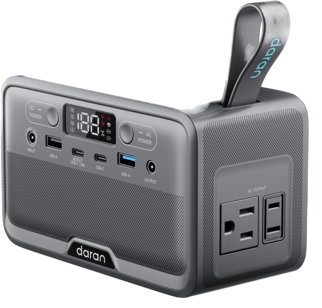DaranEner R100 Portable Power Station — 89.6Wh