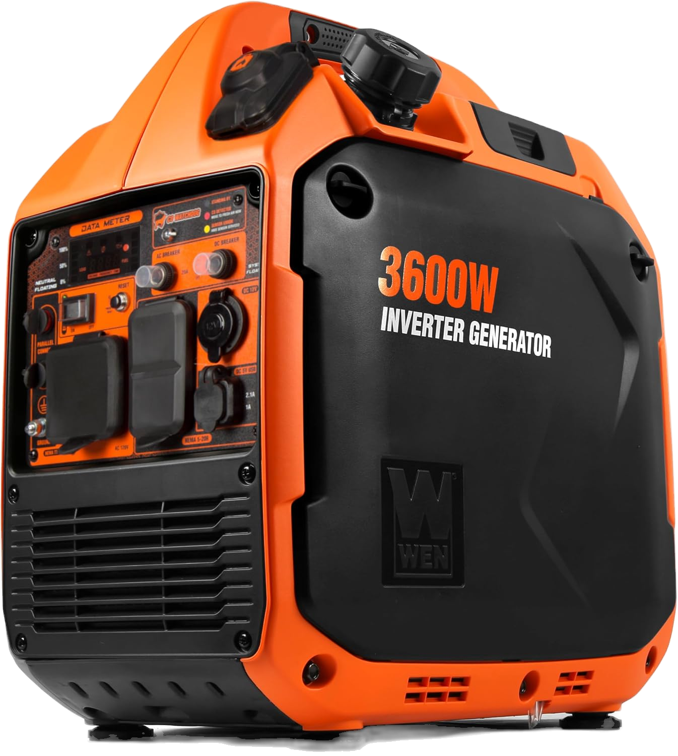 WEN DF360iX Dual Fuel Inverter Generator — 3600W