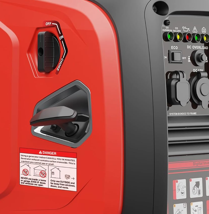SIOKIUU SIO-PG Portable Inverter Generator — 2500W Peak — product detail