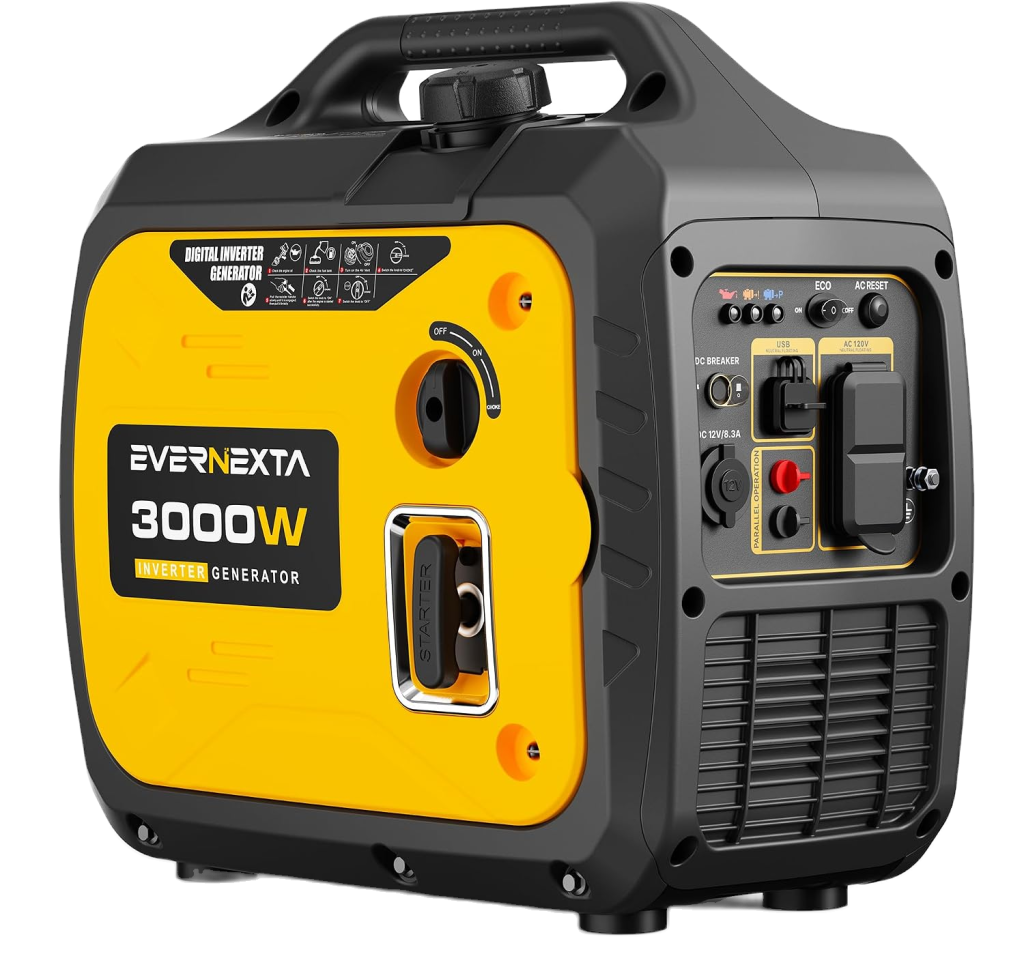 Evernexta YH2800i Portable Inverter Generator — 3000W Peak