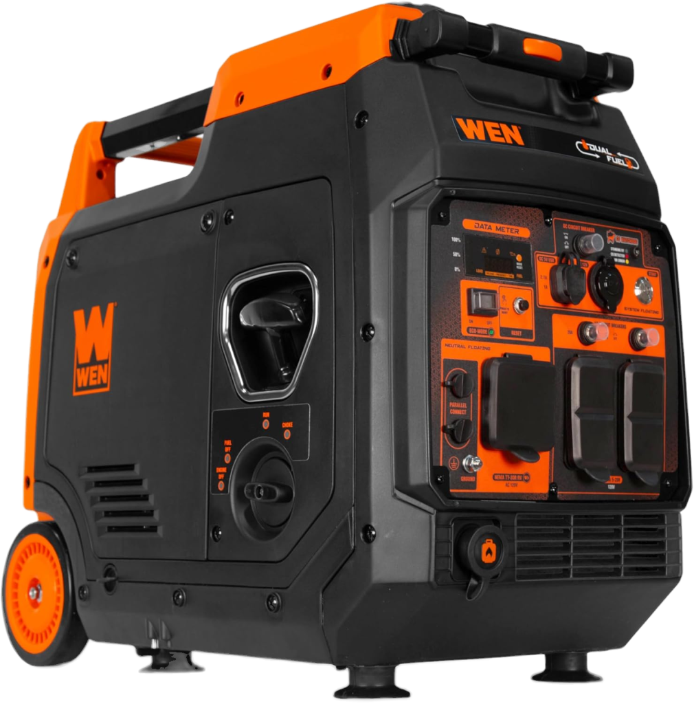 WEN DF480iX Dual Fuel Inverter Generator — 4800W Peak