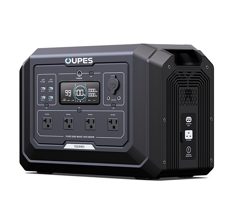 OUPES Mega 1 Portable Power Station and Solar Kits