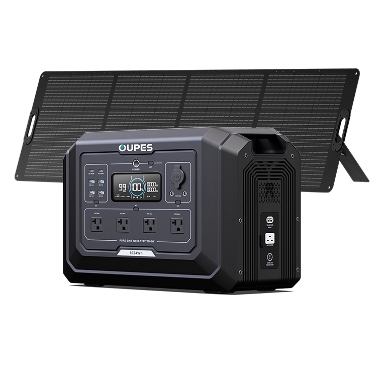 OUPES Mega 1 Portable Power Station and Solar Kits - Image 2