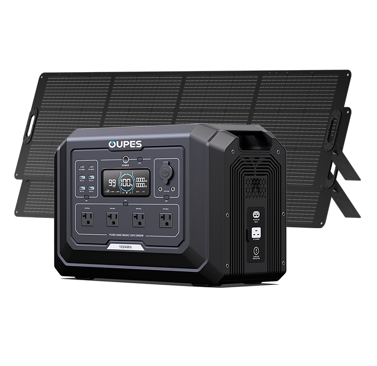 OUPES Mega 1 Portable Power Station and Solar Kits - Image 3