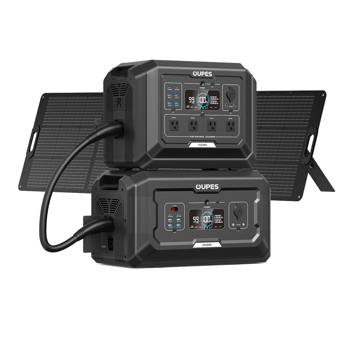 OUPES Mega 1 Portable Power Station and Solar Kits - Image 5